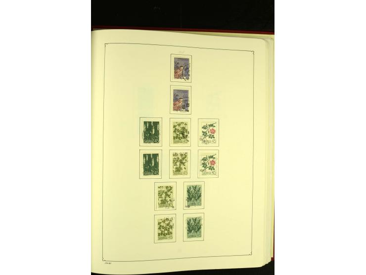 1855/2013, gestempelte Sammlung, ab 1945 in den Hauptnummern in weiten Teilen kpl.
