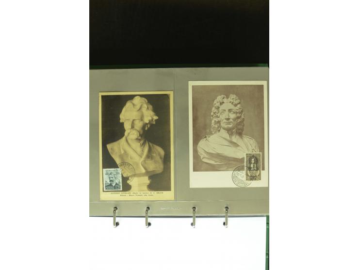 1840/1970, umfangreicher Posten Briefe, Karten, Ganzsachen und FDC, dabei Reco, Luftpost, Ansichtskarten etc., dabei auch ein