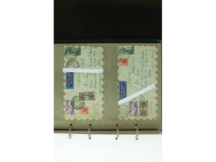 1840/1970, umfangreicher Posten Briefe, Karten, Ganzsachen und FDC, dabei Reco, Luftpost, Ansichtskarten etc., dabei auch ein