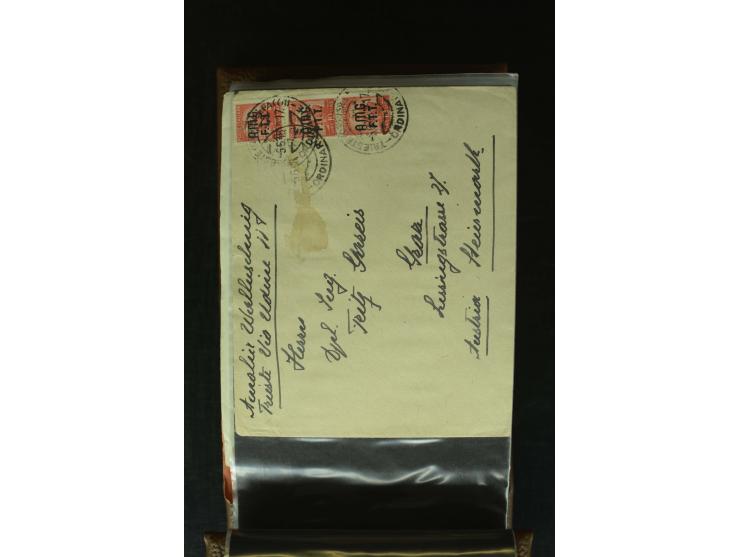 1840/1970, umfangreicher Posten Briefe, Karten, Ganzsachen und FDC, dabei Reco, Luftpost, Ansichtskarten etc., dabei auch ein