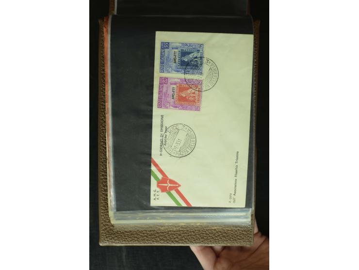 1840/1970, umfangreicher Posten Briefe, Karten, Ganzsachen und FDC, dabei Reco, Luftpost, Ansichtskarten etc., dabei auch ein
