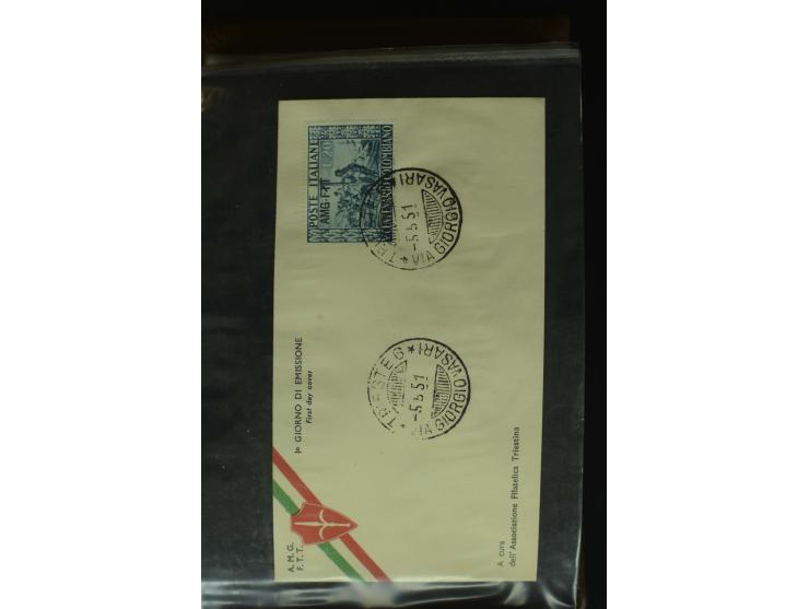 1840/1970, umfangreicher Posten Briefe, Karten, Ganzsachen und FDC, dabei Reco, Luftpost, Ansichtskarten etc., dabei auch ein