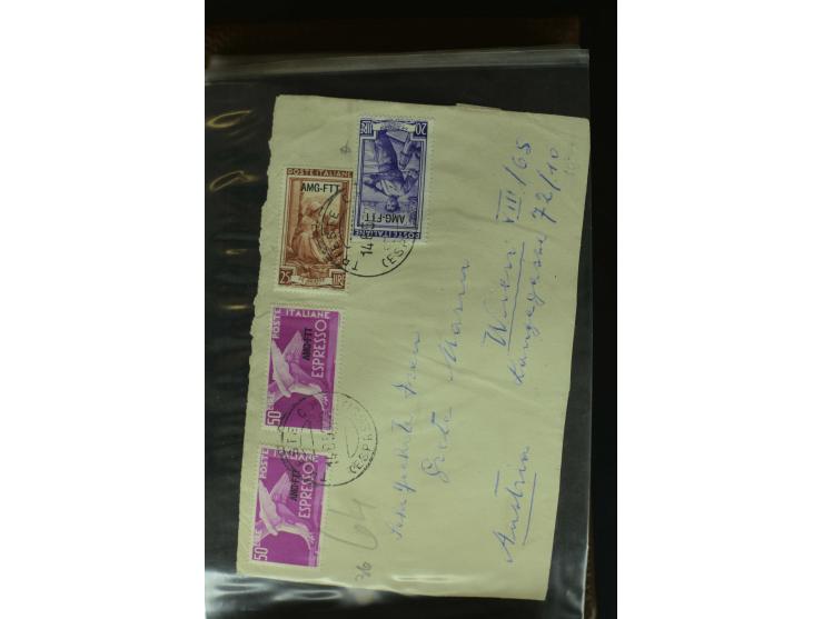 1840/1970, umfangreicher Posten Briefe, Karten, Ganzsachen und FDC, dabei Reco, Luftpost, Ansichtskarten etc., dabei auch ein