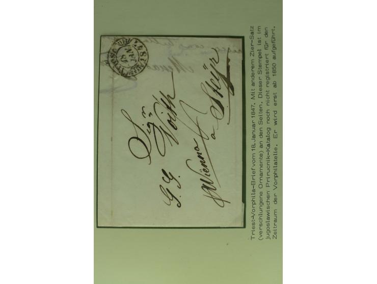 1840/1970, umfangreicher Posten Briefe, Karten, Ganzsachen und FDC, dabei Reco, Luftpost, Ansichtskarten etc., dabei auch ein