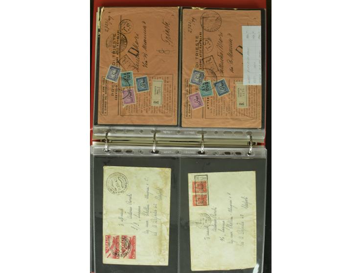 1840/1970, umfangreicher Posten Briefe, Karten, Ganzsachen und FDC, dabei Reco, Luftpost, Ansichtskarten etc., dabei auch ein