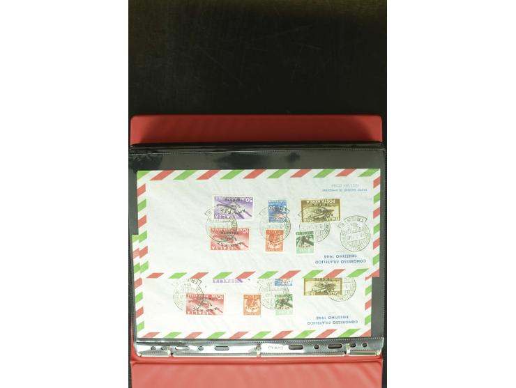 1840/1970, umfangreicher Posten Briefe, Karten, Ganzsachen und FDC, dabei Reco, Luftpost, Ansichtskarten etc., dabei auch ein