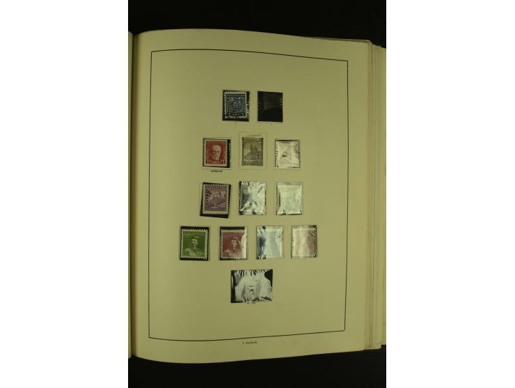 1918/1965, am Anfang meist ungebrauchte und gestempelte Sammlung in 2 Vordruckalben mit einigen Aufdruck- und Flugpost-Ausgab