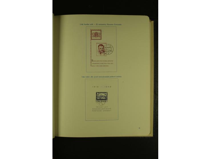 1918/1965, am Anfang meist ungebrauchte und gestempelte Sammlung in 2 Vordruckalben mit einigen Aufdruck- und Flugpost-Ausgab