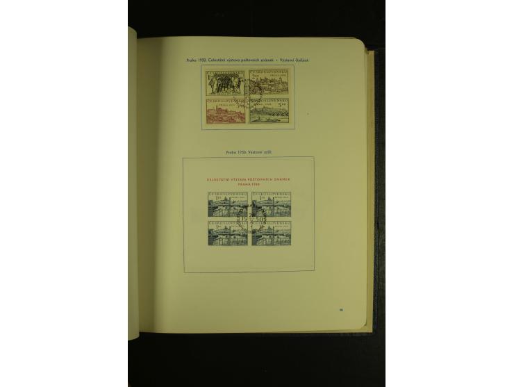 1918/1965, am Anfang meist ungebrauchte und gestempelte Sammlung in 2 Vordruckalben mit einigen Aufdruck- und Flugpost-Ausgab