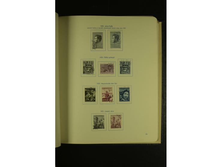 1918/1965, am Anfang meist ungebrauchte und gestempelte Sammlung in 2 Vordruckalben mit einigen Aufdruck- und Flugpost-Ausgab