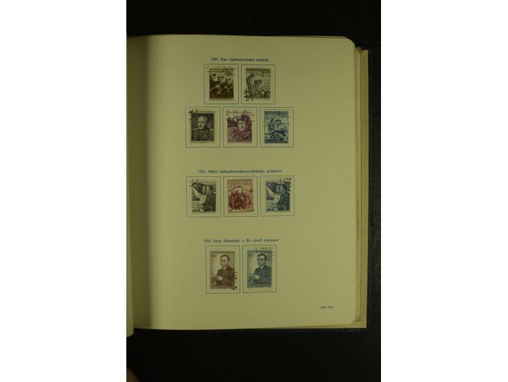 1918/1965, am Anfang meist ungebrauchte und gestempelte Sammlung in 2 Vordruckalben mit einigen Aufdruck- und Flugpost-Ausgab