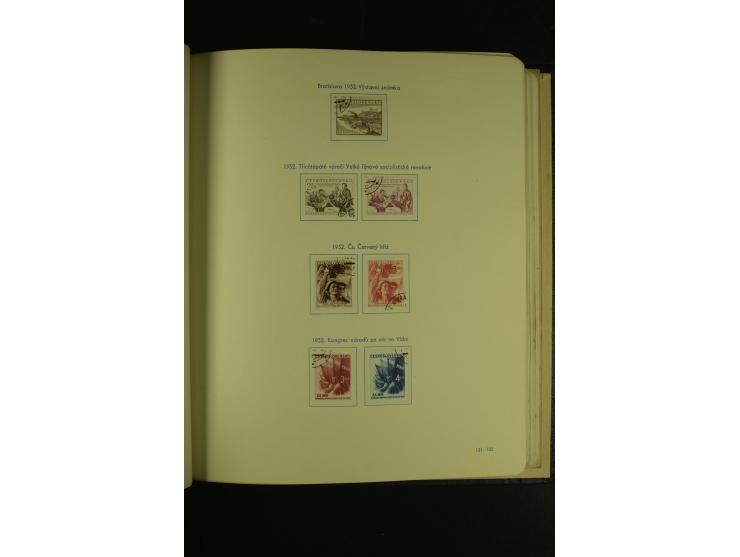 1918/1965, am Anfang meist ungebrauchte und gestempelte Sammlung in 2 Vordruckalben mit einigen Aufdruck- und Flugpost-Ausgab