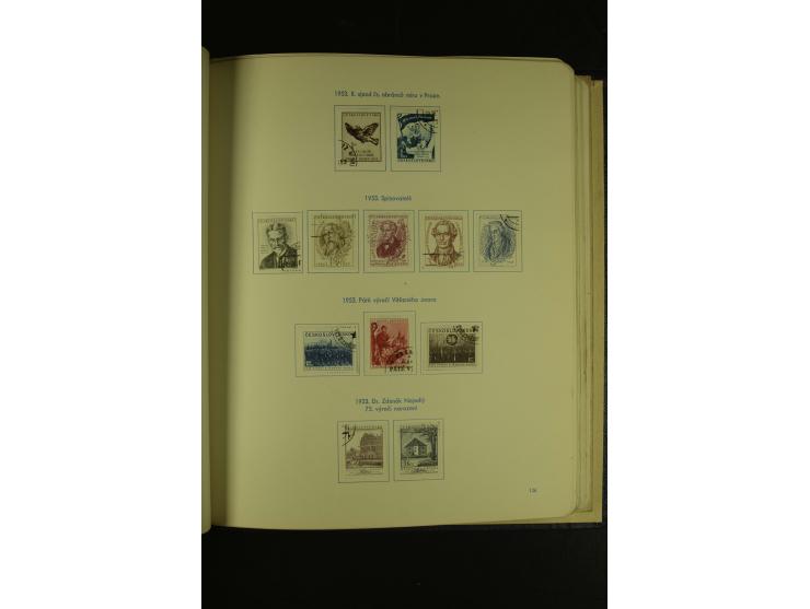 1918/1965, am Anfang meist ungebrauchte und gestempelte Sammlung in 2 Vordruckalben mit einigen Aufdruck- und Flugpost-Ausgab