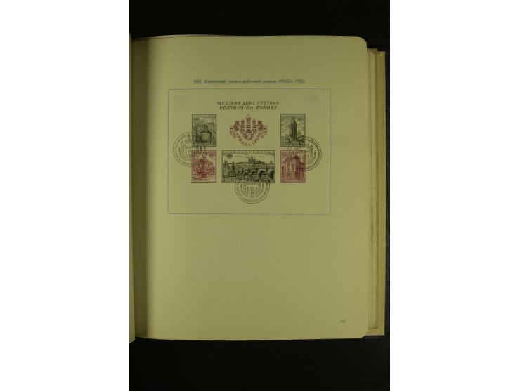 1918/1965, am Anfang meist ungebrauchte und gestempelte Sammlung in 2 Vordruckalben mit einigen Aufdruck- und Flugpost-Ausgab