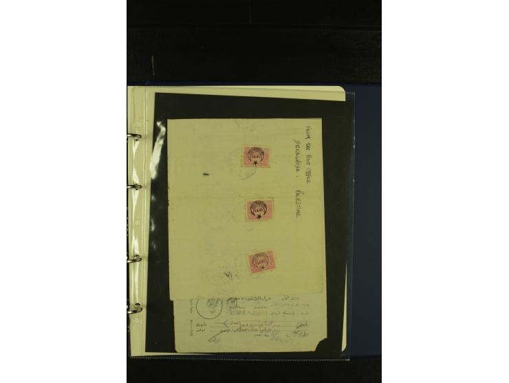 1885/1926 (ca.), Partie Briefe, Karten und Ganzsachen, dabei Lost Territories