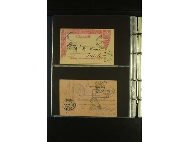 1885/1926 (ca.), Partie Briefe, Karten und Ganzsachen, dabei Lost Territories