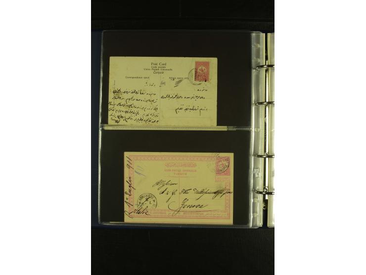 1885/1926 (ca.), Partie Briefe, Karten und Ganzsachen, dabei Lost Territories