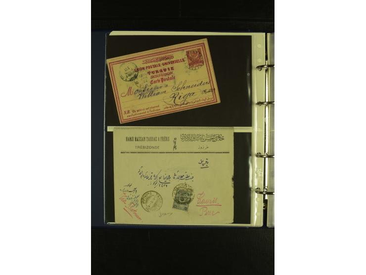 1885/1926 (ca.), Partie Briefe, Karten und Ganzsachen, dabei Lost Territories