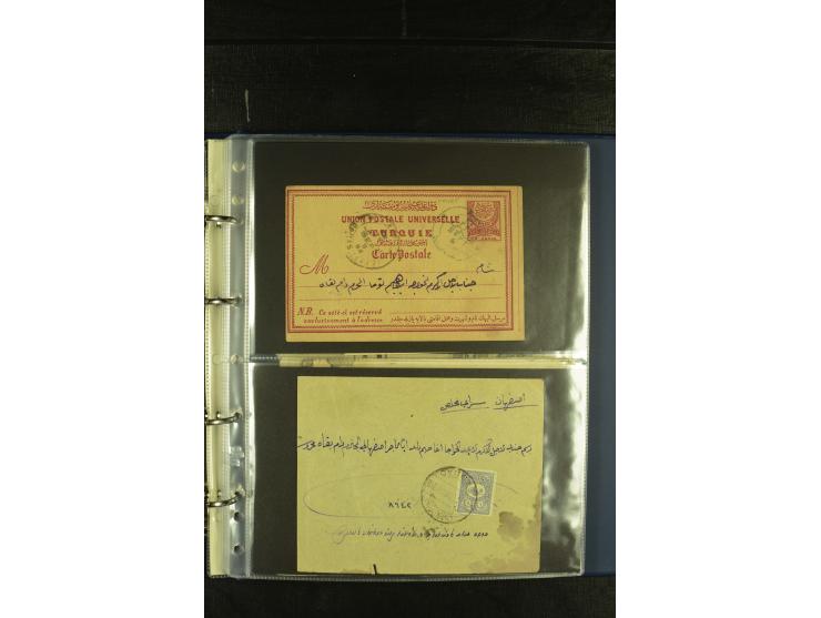 1885/1926 (ca.), Partie Briefe, Karten und Ganzsachen, dabei Lost Territories