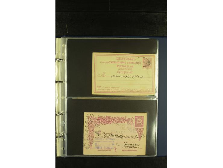 1885/1926 (ca.), Partie Briefe, Karten und Ganzsachen, dabei Lost Territories