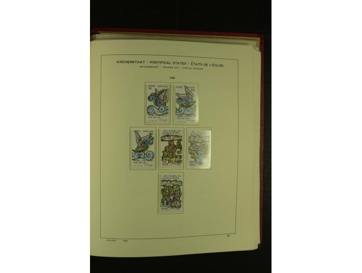 1929/2001, postfrische, ungebrauchte und gestempelte Sammlung, Mi.-Nr. 39-44 gestempelt, sign. Vossen, Attest Raybaudi