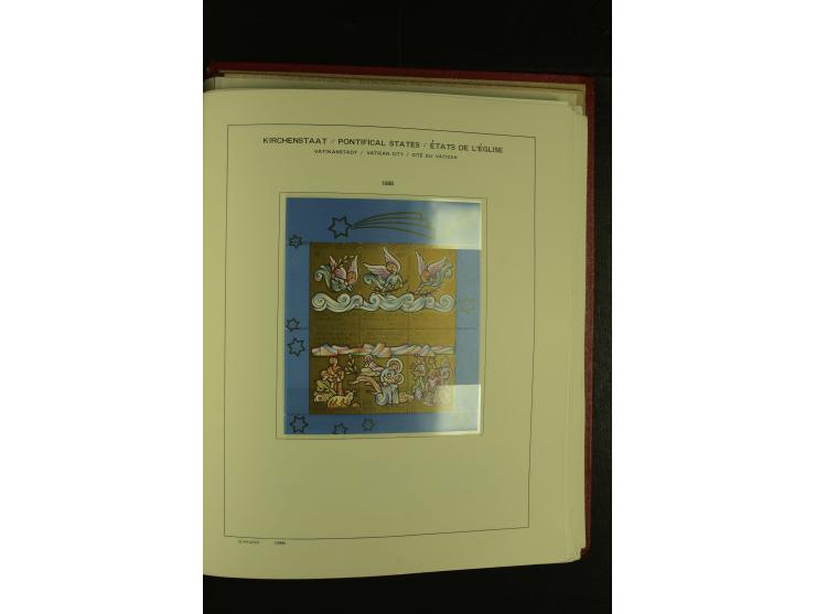 1929/2001, postfrische, ungebrauchte und gestempelte Sammlung, Mi.-Nr. 39-44 gestempelt, sign. Vossen, Attest Raybaudi