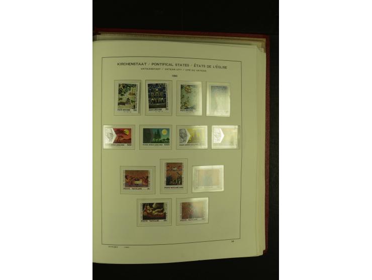 1929/2001, postfrische, ungebrauchte und gestempelte Sammlung, Mi.-Nr. 39-44 gestempelt, sign. Vossen, Attest Raybaudi