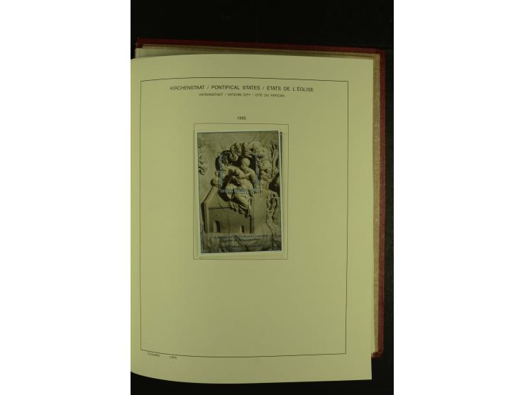 1929/2001, postfrische, ungebrauchte und gestempelte Sammlung, Mi.-Nr. 39-44 gestempelt, sign. Vossen, Attest Raybaudi