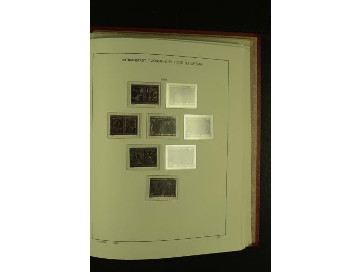 1929/2001, postfrische, ungebrauchte und gestempelte Sammlung, Mi.-Nr. 39-44 gestempelt, sign. Vossen, Attest Raybaudi
