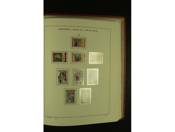 1929/2001, postfrische, ungebrauchte und gestempelte Sammlung, Mi.-Nr. 39-44 gestempelt, sign. Vossen, Attest Raybaudi