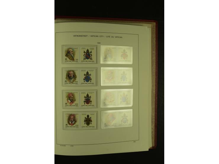1929/2001, postfrische, ungebrauchte und gestempelte Sammlung, Mi.-Nr. 39-44 gestempelt, sign. Vossen, Attest Raybaudi