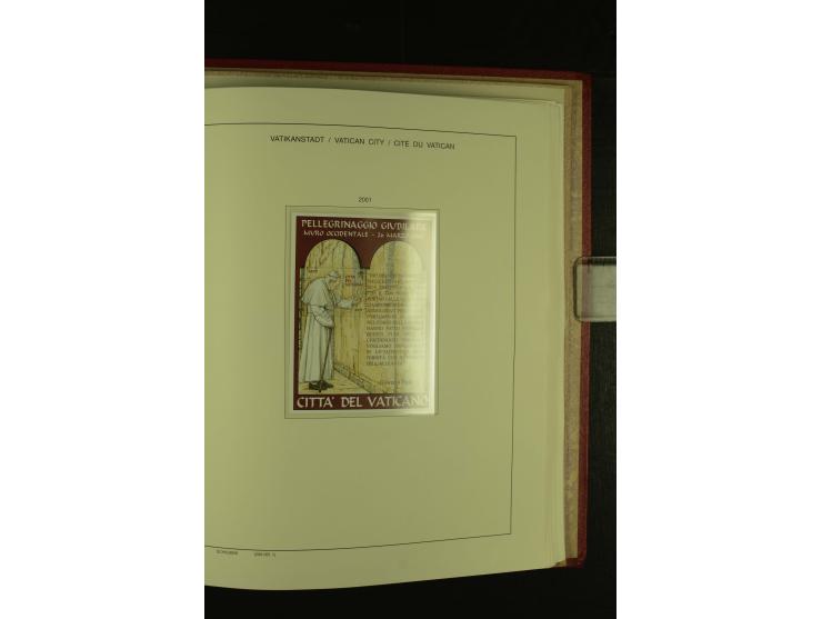 1929/2001, postfrische, ungebrauchte und gestempelte Sammlung, Mi.-Nr. 39-44 gestempelt, sign. Vossen, Attest Raybaudi