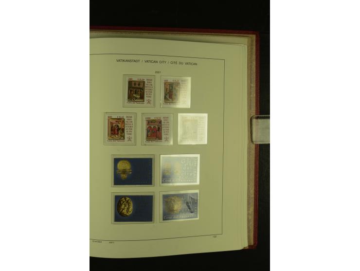 1929/2001, postfrische, ungebrauchte und gestempelte Sammlung, Mi.-Nr. 39-44 gestempelt, sign. Vossen, Attest Raybaudi