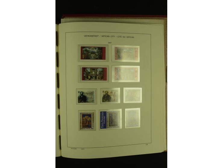 1929/2001, postfrische, ungebrauchte und gestempelte Sammlung, Mi.-Nr. 39-44 gestempelt, sign. Vossen, Attest Raybaudi