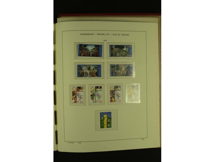 1929/2001, postfrische, ungebrauchte und gestempelte Sammlung, Mi.-Nr. 39-44 gestempelt, sign. Vossen, Attest Raybaudi