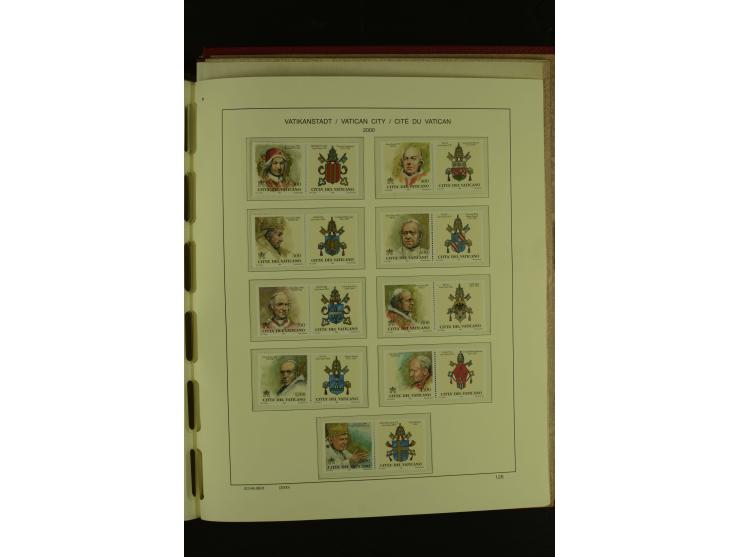 1929/2001, postfrische, ungebrauchte und gestempelte Sammlung, Mi.-Nr. 39-44 gestempelt, sign. Vossen, Attest Raybaudi