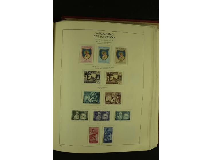 1929/2001, postfrische, ungebrauchte und gestempelte Sammlung, Mi.-Nr. 39-44 gestempelt, sign. Vossen, Attest Raybaudi