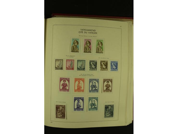 1929/2001, postfrische, ungebrauchte und gestempelte Sammlung, Mi.-Nr. 39-44 gestempelt, sign. Vossen, Attest Raybaudi
