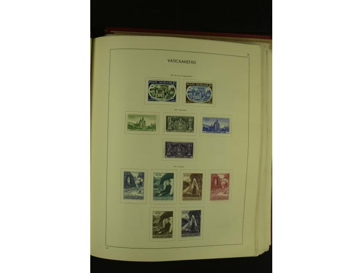 1929/2001, postfrische, ungebrauchte und gestempelte Sammlung, Mi.-Nr. 39-44 gestempelt, sign. Vossen, Attest Raybaudi