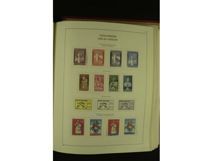 1929/2001, postfrische, ungebrauchte und gestempelte Sammlung, Mi.-Nr. 39-44 gestempelt, sign. Vossen, Attest Raybaudi