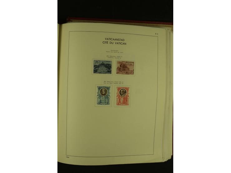 1929/2001, postfrische, ungebrauchte und gestempelte Sammlung, Mi.-Nr. 39-44 gestempelt, sign. Vossen, Attest Raybaudi
