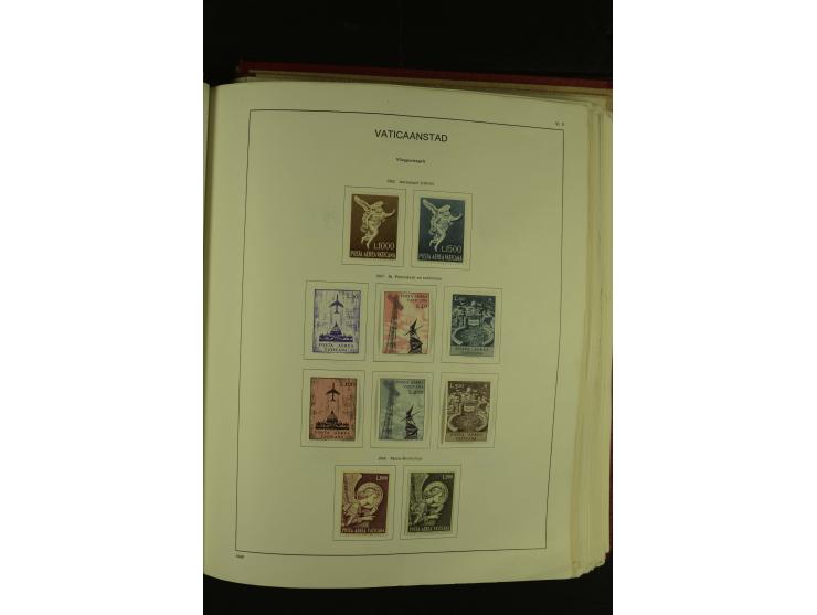 1929/2001, postfrische, ungebrauchte und gestempelte Sammlung, Mi.-Nr. 39-44 gestempelt, sign. Vossen, Attest Raybaudi