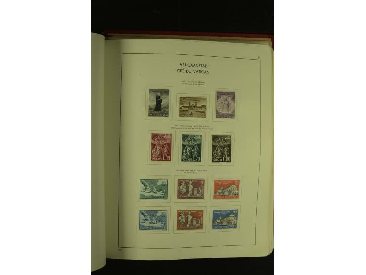 1929/2001, postfrische, ungebrauchte und gestempelte Sammlung, Mi.-Nr. 39-44 gestempelt, sign. Vossen, Attest Raybaudi