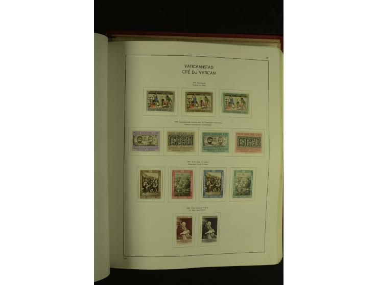 1929/2001, postfrische, ungebrauchte und gestempelte Sammlung, Mi.-Nr. 39-44 gestempelt, sign. Vossen, Attest Raybaudi