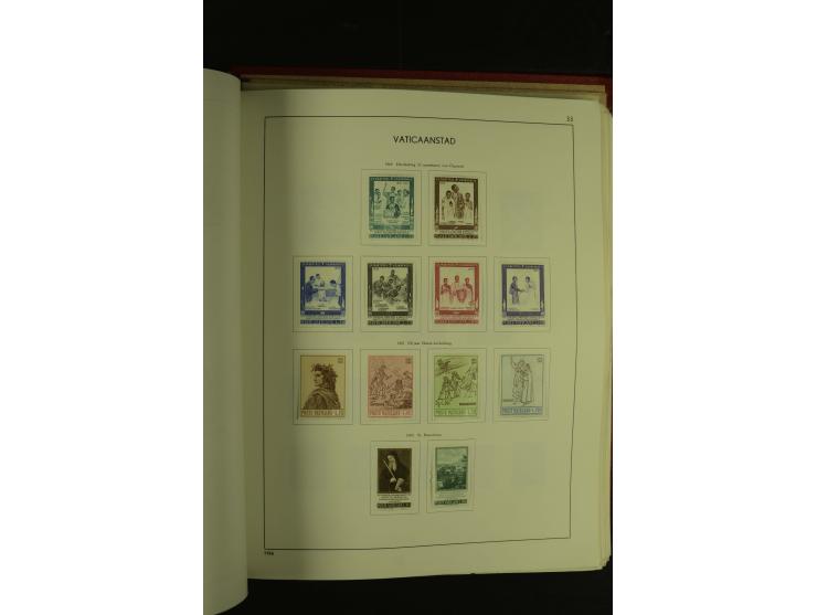 1929/2001, postfrische, ungebrauchte und gestempelte Sammlung, Mi.-Nr. 39-44 gestempelt, sign. Vossen, Attest Raybaudi
