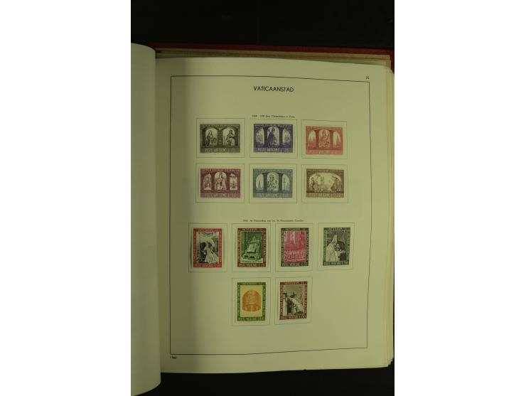 1929/2001, postfrische, ungebrauchte und gestempelte Sammlung, Mi.-Nr. 39-44 gestempelt, sign. Vossen, Attest Raybaudi