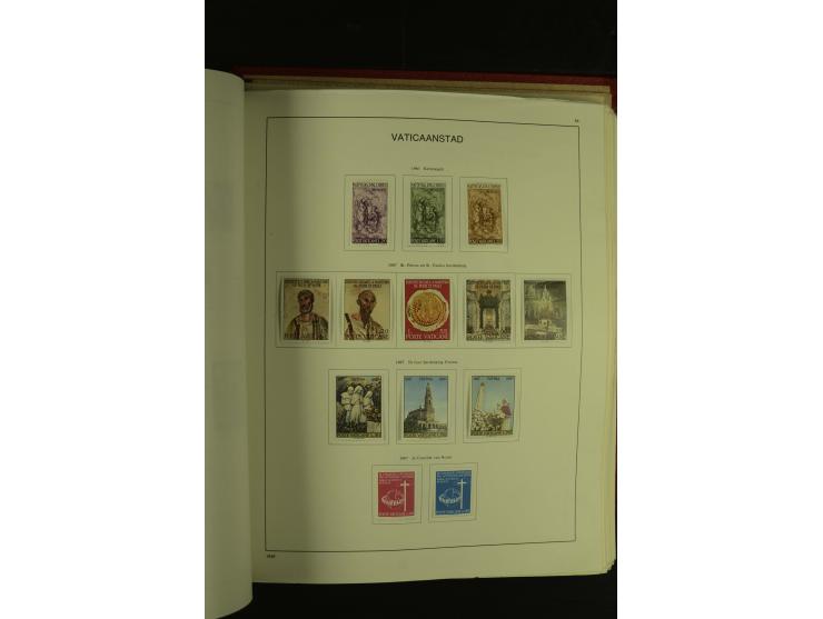 1929/2001, postfrische, ungebrauchte und gestempelte Sammlung, Mi.-Nr. 39-44 gestempelt, sign. Vossen, Attest Raybaudi