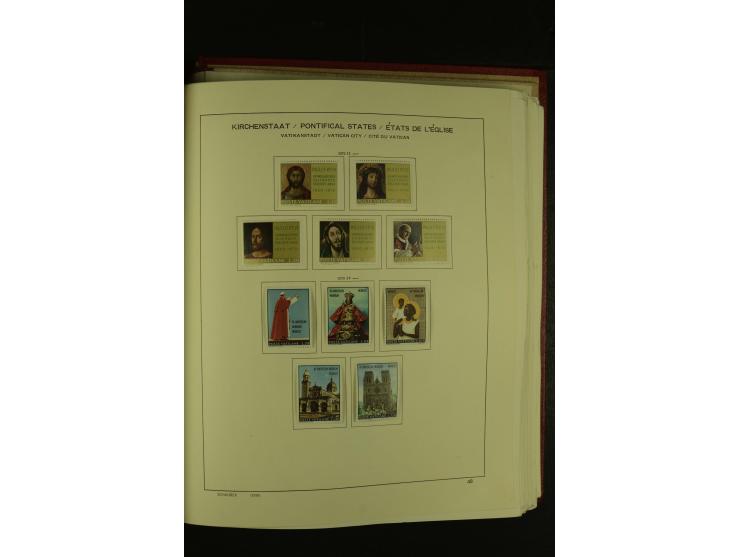 1929/2001, postfrische, ungebrauchte und gestempelte Sammlung, Mi.-Nr. 39-44 gestempelt, sign. Vossen, Attest Raybaudi