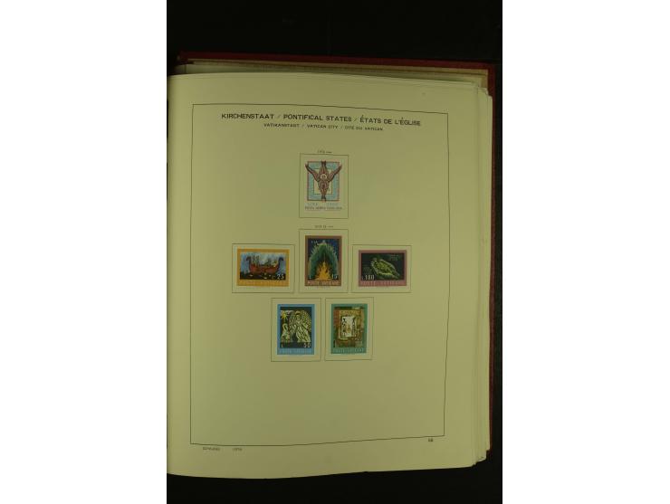 1929/2001, postfrische, ungebrauchte und gestempelte Sammlung, Mi.-Nr. 39-44 gestempelt, sign. Vossen, Attest Raybaudi