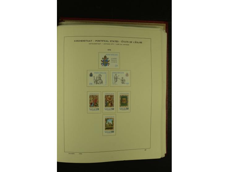 1929/2001, postfrische, ungebrauchte und gestempelte Sammlung, Mi.-Nr. 39-44 gestempelt, sign. Vossen, Attest Raybaudi